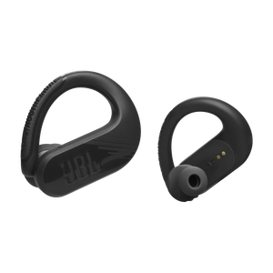 JBL Endurance Peak 3 - Black - Dust and water proof True Wireless active earbuds - Front